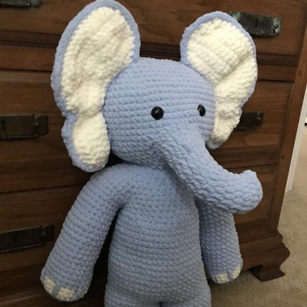 Custom Stuffed Elephant - Picture 3 of 4